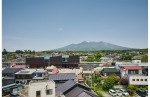 小淵沢駅舎・駅前広場